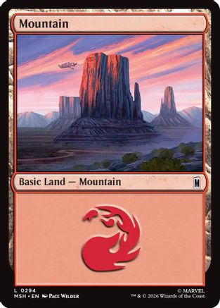 Mountain (0294) (MSH - Marvel Super Heroes Foil)
