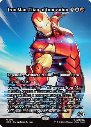 Iron Man, Titan of Innovation (Borderless) (MAR - Marvel Universe Eternal-Legal)