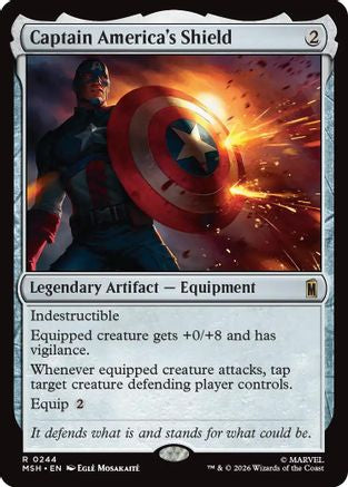 Captain America's Shield (MSH - Marvel Super Heroes)