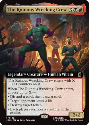 The Ruinous Wrecking Crew (Extended Art) (MSH - Marvel Super Heroes)