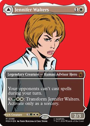 Jennifer Walters (Borderless) (0388) (MSH - Marvel Super Heroes Foil)
