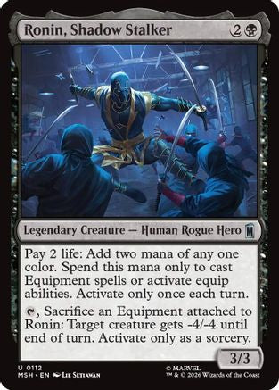 Ronin, Shadow Stalker (MSH - Marvel Super Heroes)