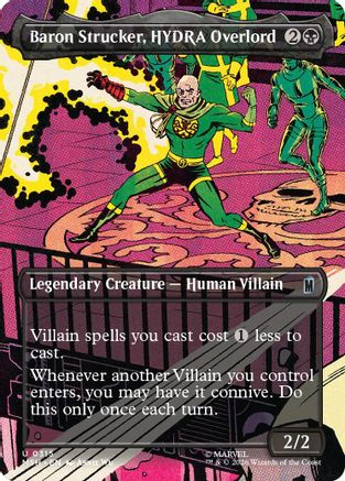 Baron Strucker, HYDRA Overlord (Borderless) (0315) (MSH - Marvel Super Heroes)