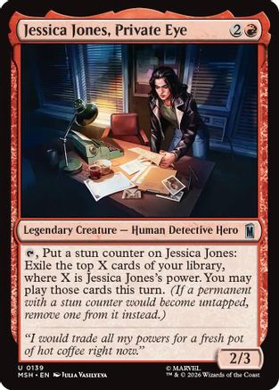 Jessica Jones, Private Eye (MSH - Marvel Super Heroes)