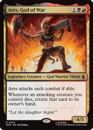 Ares, God of War (MSH - Marvel Super Heroes)