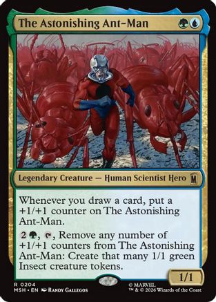 The Astonishing Ant-Man (MSH - Marvel Super Heroes Foil)