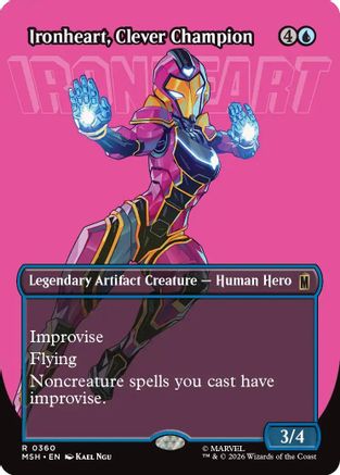 Ironheart, Clever Champion (Borderless) (MSH - Marvel Super Heroes)