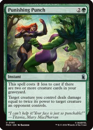 Punishing Punch (MSH - Marvel Super Heroes Foil)
