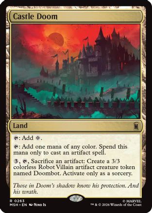 Castle Doom (MSH - Marvel Super Heroes Foil)