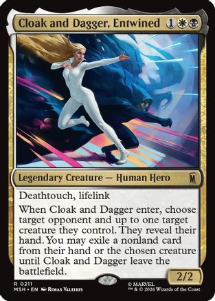 Cloak and Dagger, Entwined (MSH - Marvel Super Heroes)