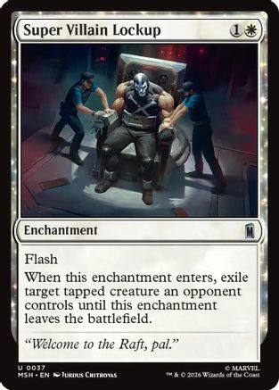 Super Villain Lockup (MSH - Marvel Super Heroes)