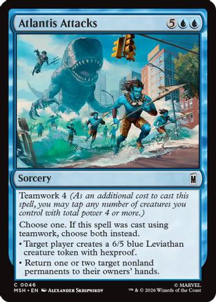 Atlantis Attacks (MSH - Marvel Super Heroes Foil)