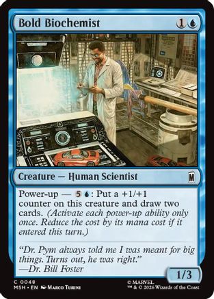 Bold Biochemist (MSH - Marvel Super Heroes)