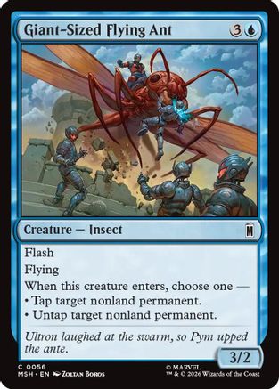 Giant-Sized Flying Ant (MSH - Marvel Super Heroes)
