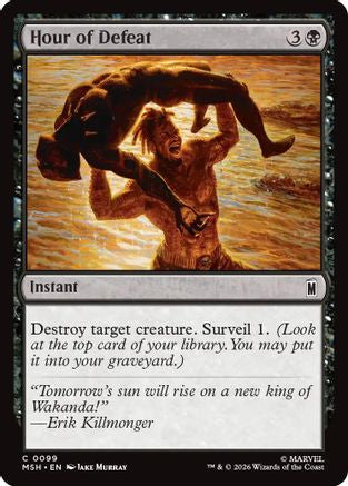Hour of Defeat (MSH - Marvel Super Heroes Foil)