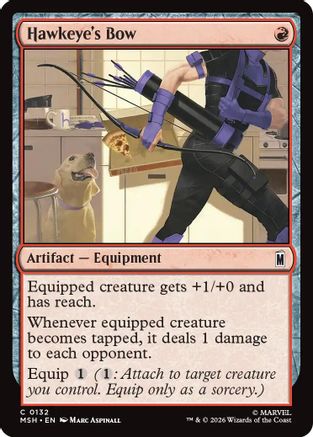 Hawkeye's Bow (MSH - Marvel Super Heroes)