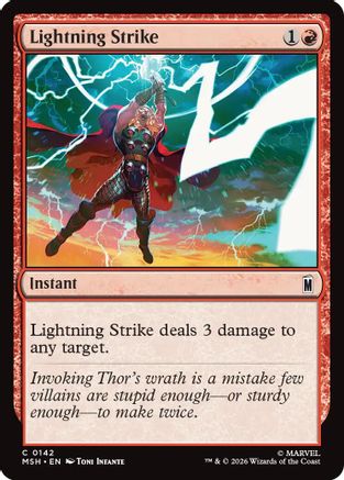 Lightning Strike (MSH - Marvel Super Heroes)