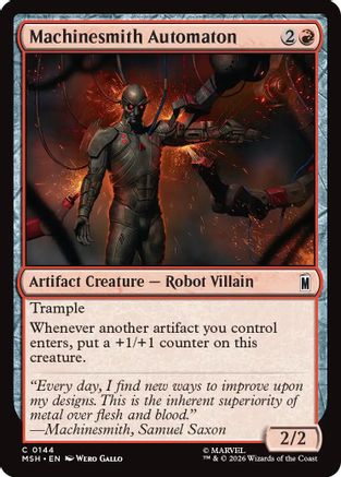 Machinesmith Automaton (MSH - Marvel Super Heroes Foil)