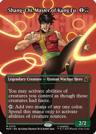 Shang-Chi, Master of Kung Fu (Borderless) (0370) (MSH - Marvel Super Heroes)