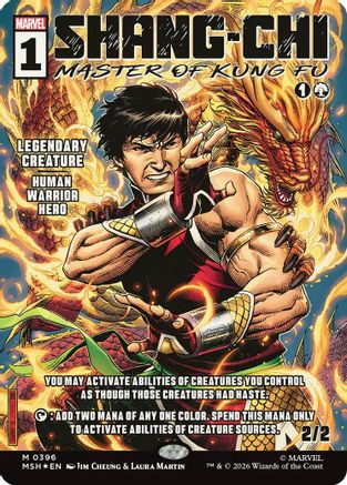 Shang-Chi, Master of Kung Fu (Showcase) (0396) (MSH - Marvel Super Heroes Foil)