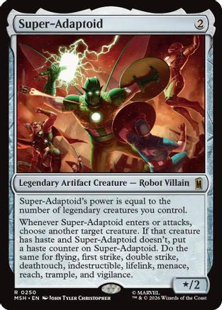 Super-Adaptoid (MSH - Marvel Super Heroes Foil)
