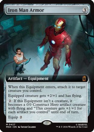 Iron Man Armor (Extended Art) (MSH - Marvel Super Heroes)