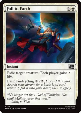 Fall to Earth (MSC - Commander: Marvel Super Heroes)