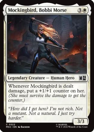 Mockingbird, Bobbi Morse (0522) (MSC - Commander: Marvel Super Heroes Foil)