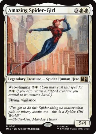 Amazing Spider-Girl (MSC - Commander: Marvel Super Heroes Foil)