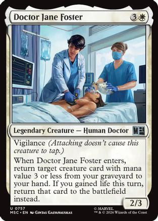 Doctor Jane Foster (MSC - Commander: Marvel Super Heroes)