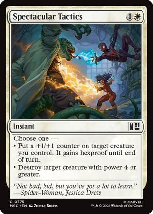 Spectacular Tactics (MSC - Commander: Marvel Super Heroes)