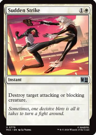 Sudden Strike (MSC - Commander: Marvel Super Heroes)