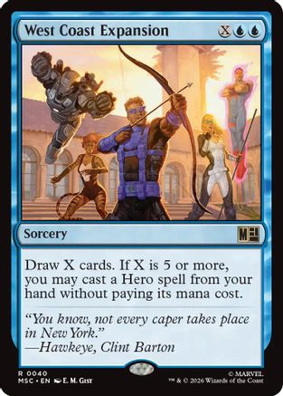 West Coast Expansion (MSC - Commander: Marvel Super Heroes)