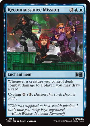 Reconnaissance Mission (MSC - Commander: Marvel Super Heroes)