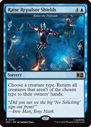 Raise Repulsor Shields (MSC - Commander: Marvel Super Heroes)