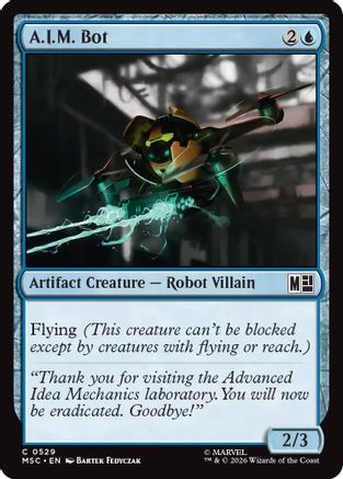 A.I.M. Bot (MSC - Commander: Marvel Super Heroes Foil)