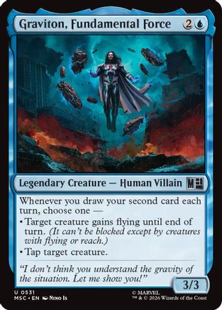 Graviton, Fundamental Force (MSC - Commander: Marvel Super Heroes Foil)