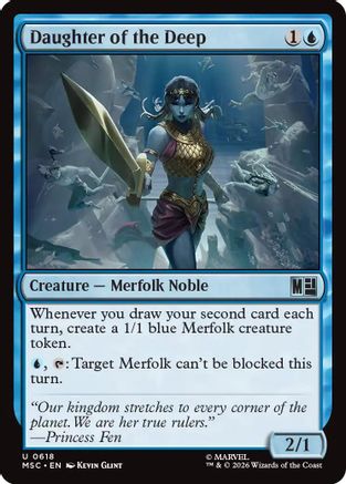 Daughter of the Deep (MSC - Commander: Marvel Super Heroes Foil)