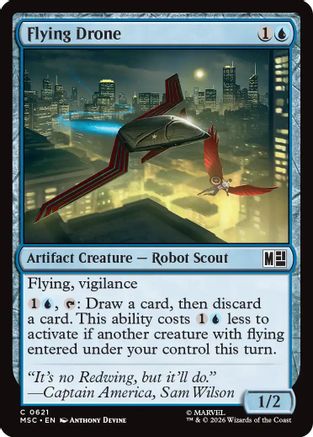 Flying Drone (MSC - Commander: Marvel Super Heroes Foil)