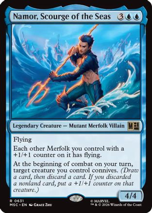 Namor, Scourge of the Seas (MSC - Commander: Marvel Super Heroes)