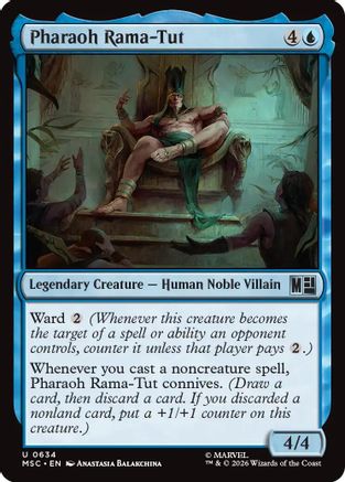 Pharaoh Rama-Tut (MSC - Commander: Marvel Super Heroes)