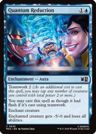 Quantum Reduction (MSC - Commander: Marvel Super Heroes)