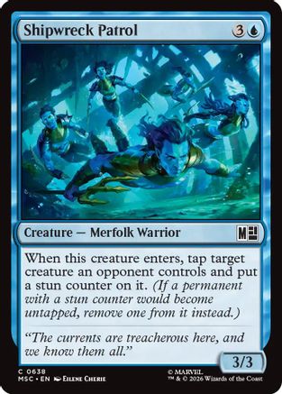 Shipwreck Patrol (MSC - Commander: Marvel Super Heroes Foil)