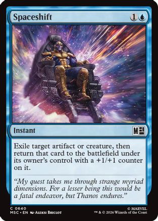 Spaceshift (MSC - Commander: Marvel Super Heroes Foil)