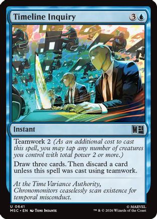 Timeline Inquiry (MSC - Commander: Marvel Super Heroes)