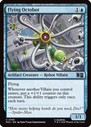 Flying Octobot (MSC - Commander: Marvel Super Heroes Foil)