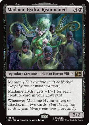 Madame Hydra, Reanimated (MSC - Commander: Marvel Super Heroes Foil)