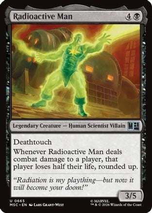 Radioactive Man (MSC - Commander: Marvel Super Heroes)