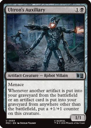 Ultron's Auxiliary (MSC - Commander: Marvel Super Heroes Foil)
