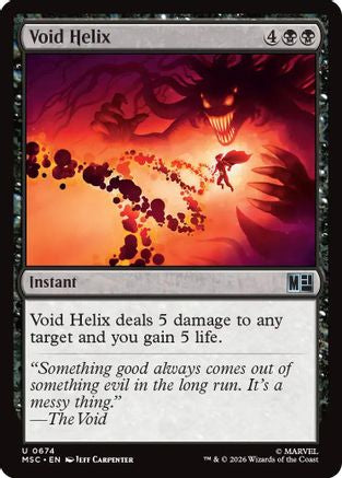 Void Helix (MSC - Commander: Marvel Super Heroes Foil)